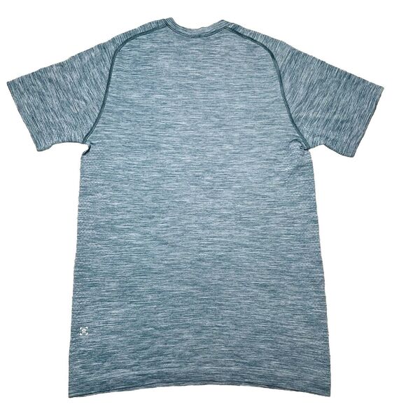 Lululemon T-Shirt Mens Small Green Time To Get Dirty Get Outside Get Sweaty Tee - Picture 1 of 9